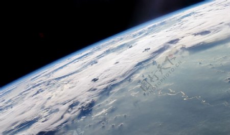 美丽的地球航拍图片