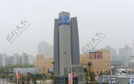 上海世博会展馆区图片
