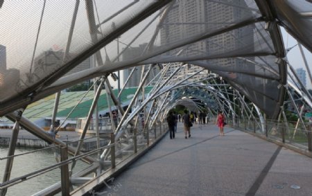 新加坡CBD桥图片
