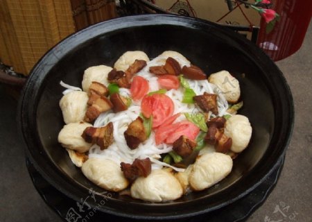 铁锅烩菜图片
