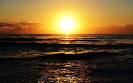 澳洲黄金海岸日出图片