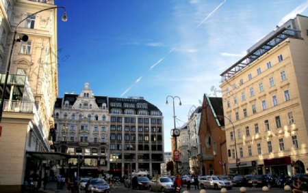 维也纳市区克恩顿大街图片