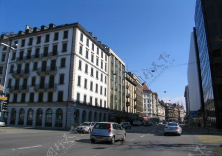 瑞士伯尔尼街景图片