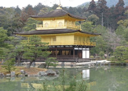京都日本金阁寺国外旅游图片