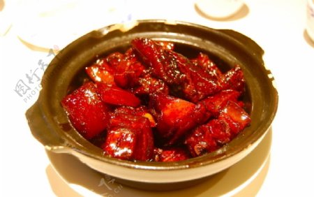 砂锅红烧肉图片