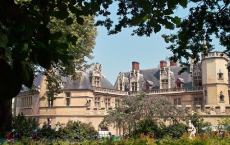 巴黎巴黎大學對面的居民房屋图片