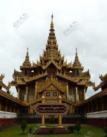 緬甸勃古博古皇宮图片