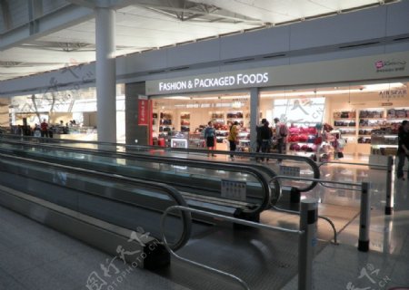 韩国机场免税店图片