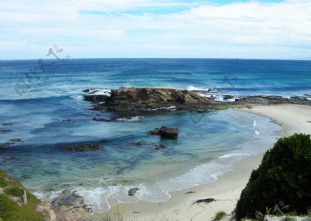 新西兰STKildaBeachDunedin达尼丁海滩风景新西兰南岛图片