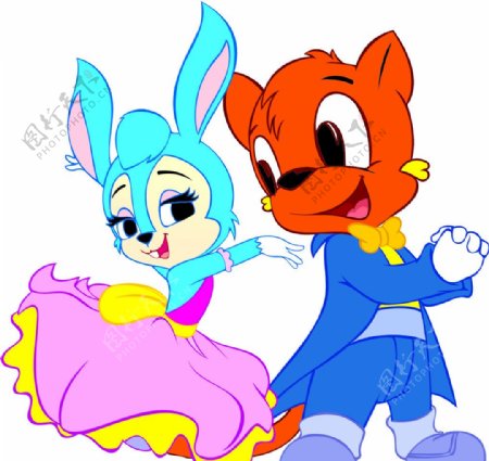 虹猫蓝兔卡通图片