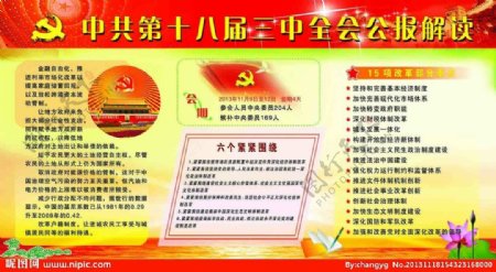 十八屆三中全會(huì)公報(bào)圖片