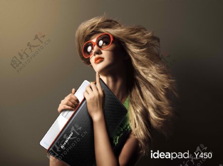 联想IDEAPAD笔记本平面广告图片