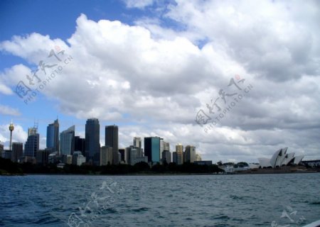 悉尼远眺图片