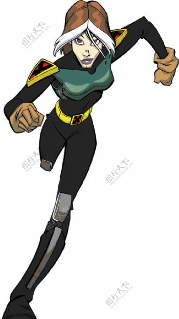 Xman动画人物X战警矢量素材图片