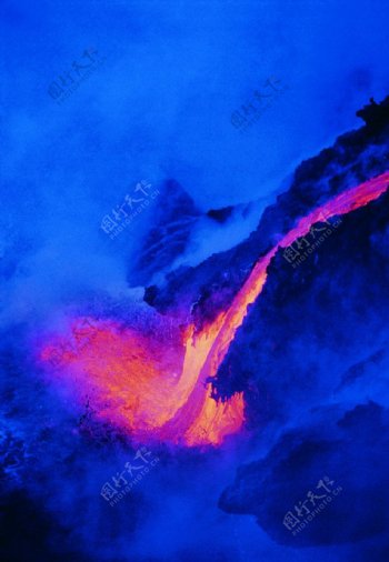 火山岩图片