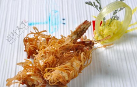 千岛酱焗大虾图片