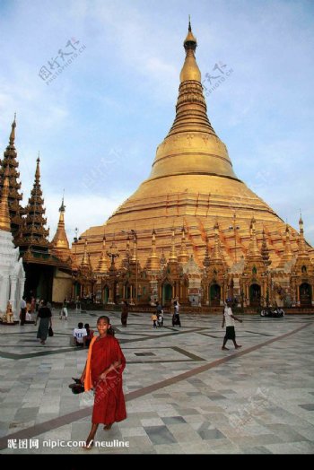 緬甸大金塔图片