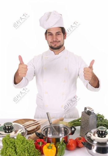 厨师高清图片