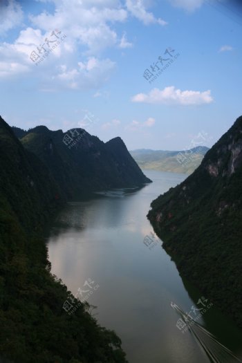 乌江江界河风光图片