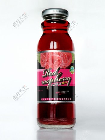 野生果汁饮料红树莓图片