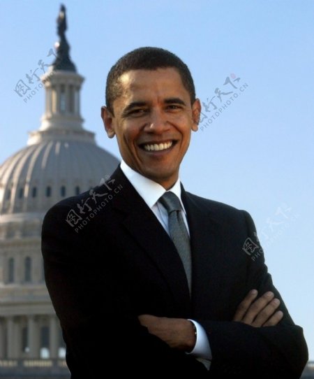 奥巴马BarackHusseinObama图片