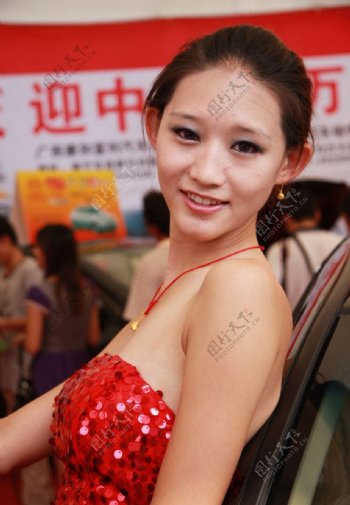 2009南宁北部湾汽车展靓模南宁图片