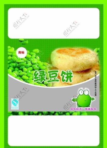 绿豆饼包装图片