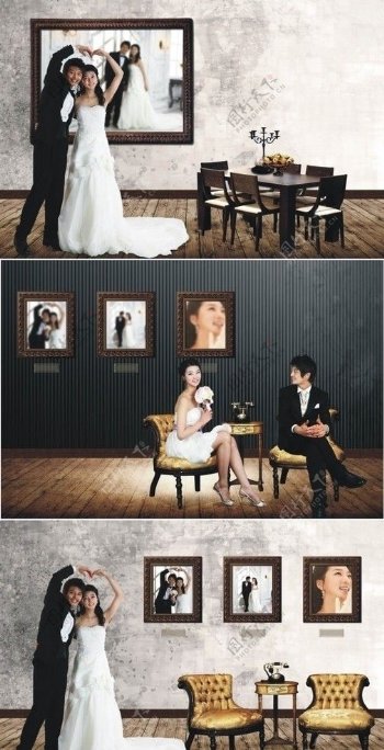 婚纱照艺术照情人节图片