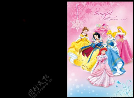 迪士尼公主封面图片