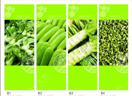 蔬菜包柱图片