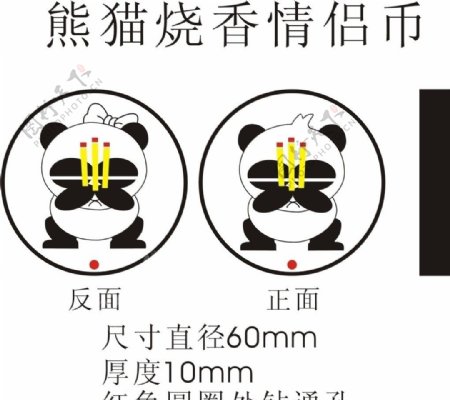 熊猫烧香图片