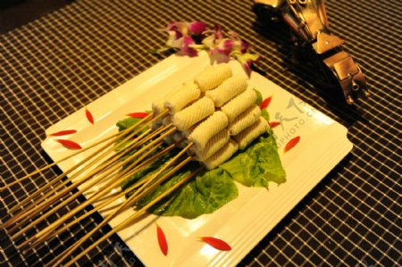 鱼味卷串串餐厅拍摄