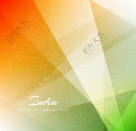 印度国旗主题