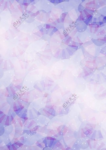 紫色碎花图案