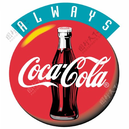 可口可乐饮料瓶设计
