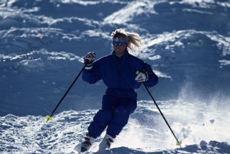 滑雪活动摄影