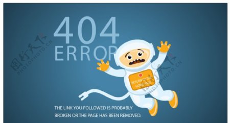 宇航员背景404错误