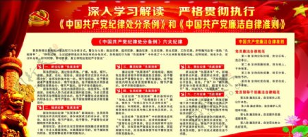 中国共产党纪律处分条例六大纪律