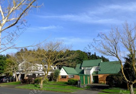 新西兰小镇风景