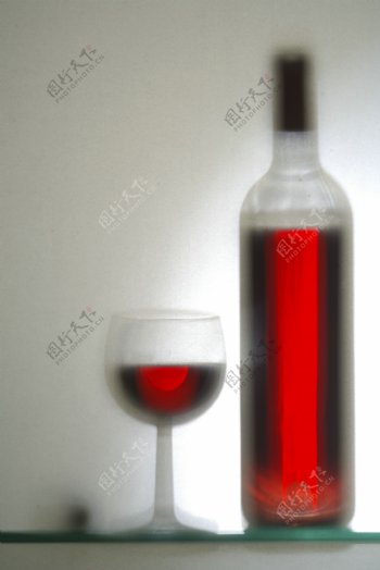 葡萄红酒摄影图片