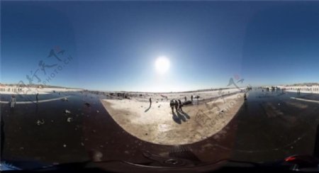 迪拜航班坠机现场VR视频