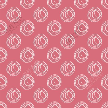 粉色圆圈矢量纹理背景