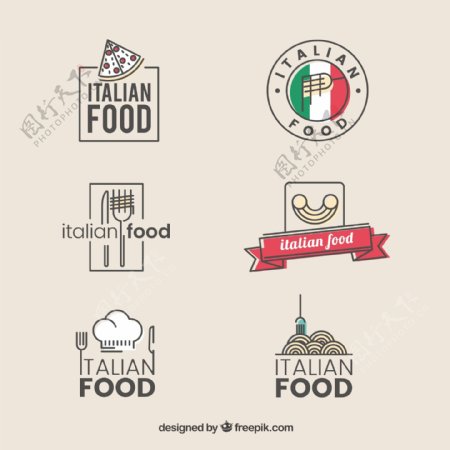意大利餐厅标志
