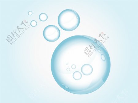 矢量气泡泡沫