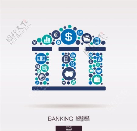 金融银行理财图标图片