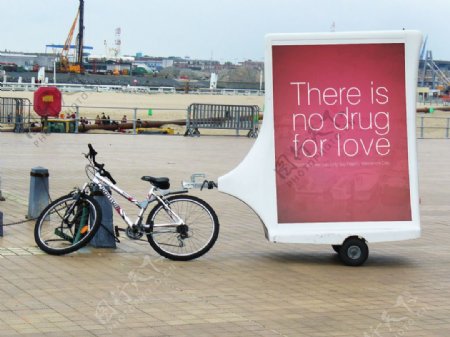 现代自行车广告