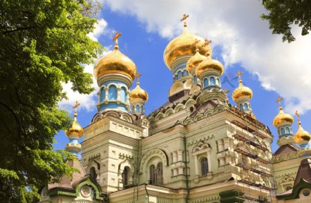 乌克兰教堂风景图片