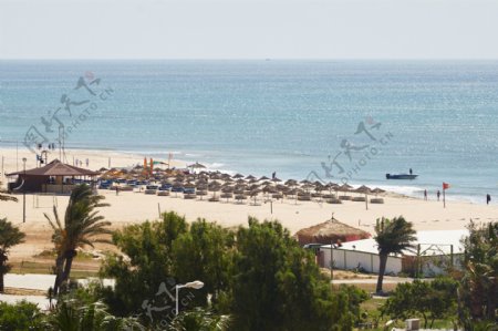 突尼斯海岸风景