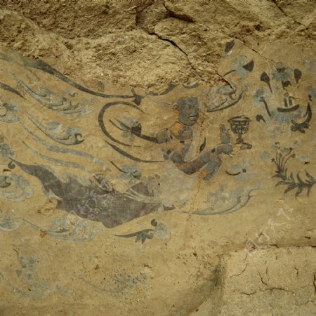 古代人物壁画
