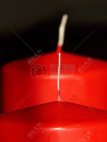 红蜡烛支柱